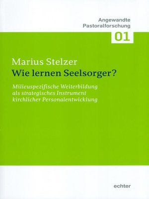 cover image of Wie lernen Seelsorger?
